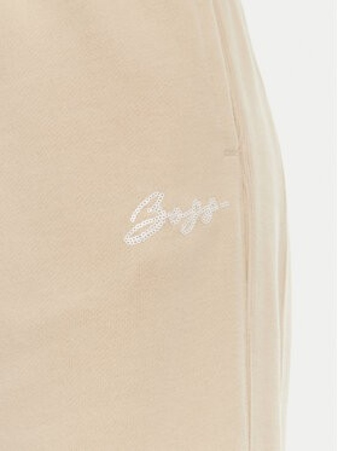 BOSS Spodnie dresowe 50540278 Beżowy Regular Fit