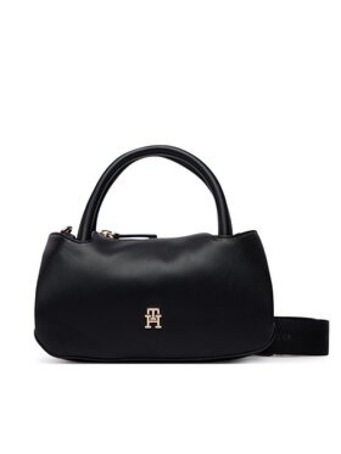 Tommy Hilfiger Torebka Th Logotape Mini Satchel AW0AW18743 Czarny