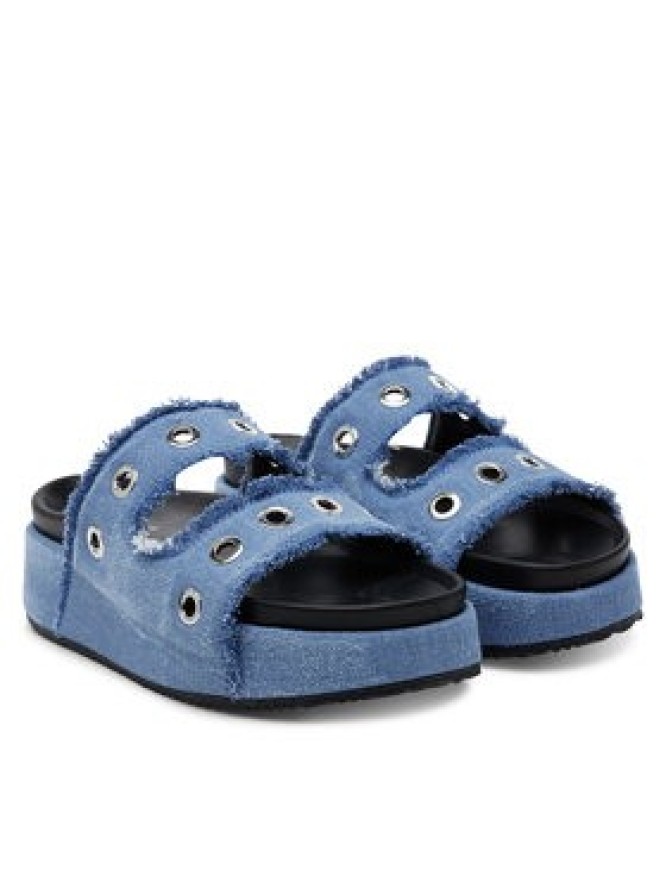 Inuikii Klapki Jeans Studos 70103-150 506 Granatowy