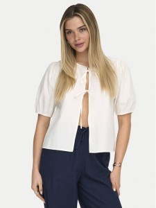 ONLY Bluzka Jenna 15368592 Kremowy Regular Fit