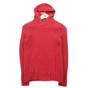 Damski czerwony sweter