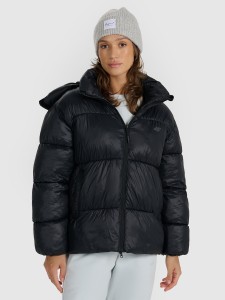 4F Kurtka puchowa z wypełnieniem syntetycznym damska - czarna L