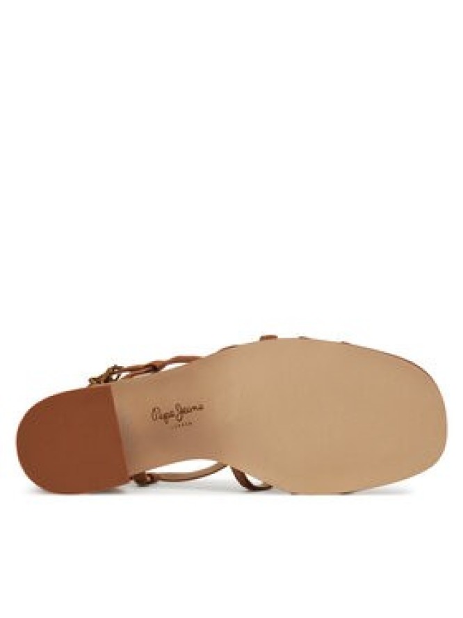 Pepe Jeans Sandały PLS90703 Brązowy