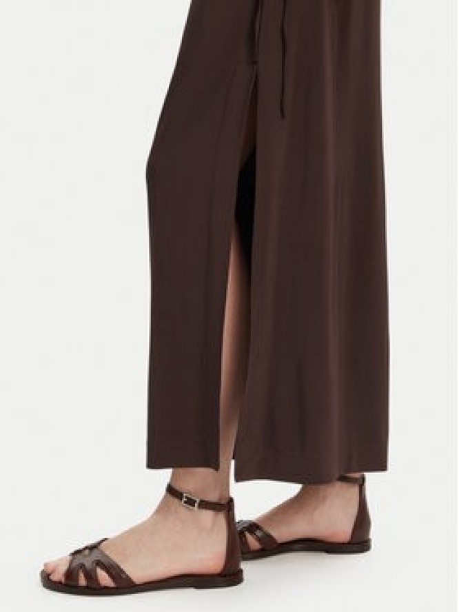 Max Mara Beachwear Sukienka letnia 2516621049650 Brązowy Regular Fit