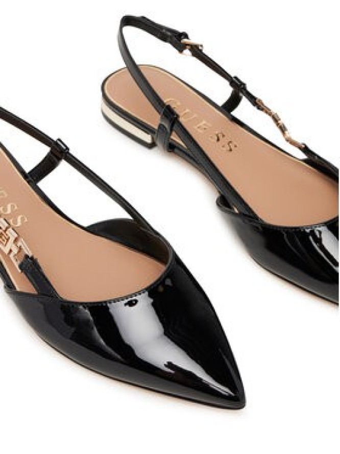 Guess Baleriny FLTFR2 PAF05 Czarny
