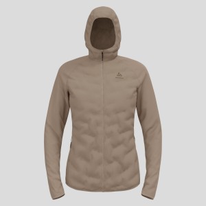 Kurtka hybrydowa damska ODLO Zeroweight Insulator Mid Layer Hoody Full Zip