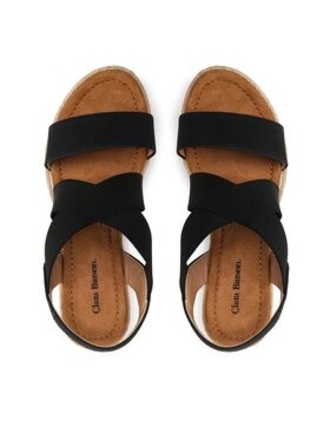 Clara Barson Espadryle WS2189-26 Czarny