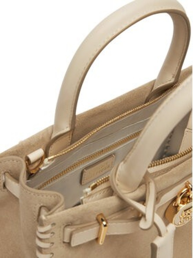 Tommy Hilfiger Torebka American Icon Mini Tote Su AW0AW17469 Beżowy