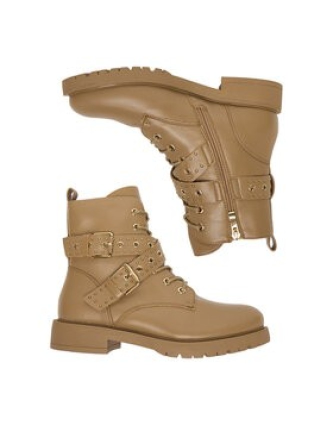 DeeZee Trzewiki 15161-1-BEIGE PU Beżowy