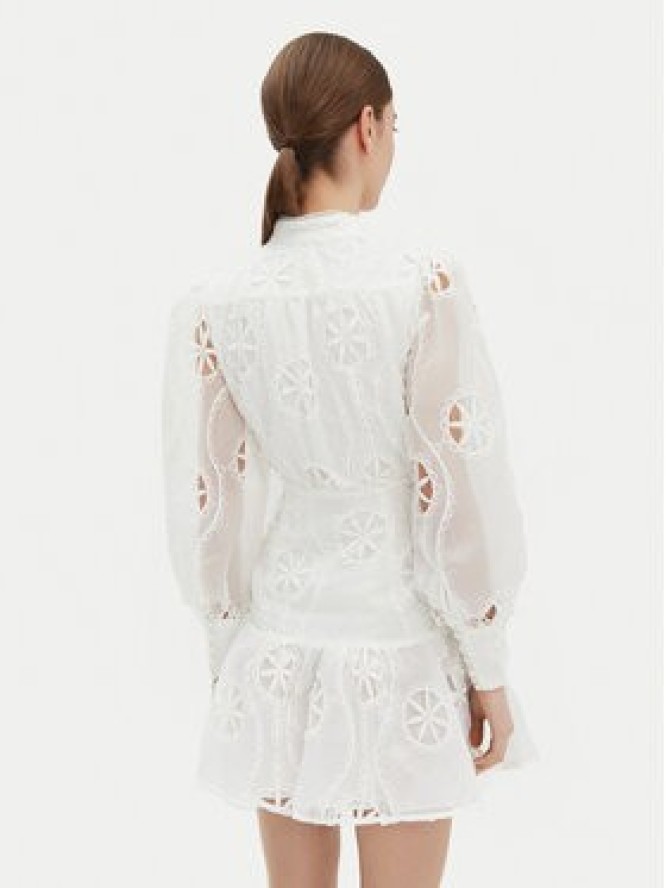 Bardot Sukienka koktajlowa 59586DB3 Biały Regular Fit