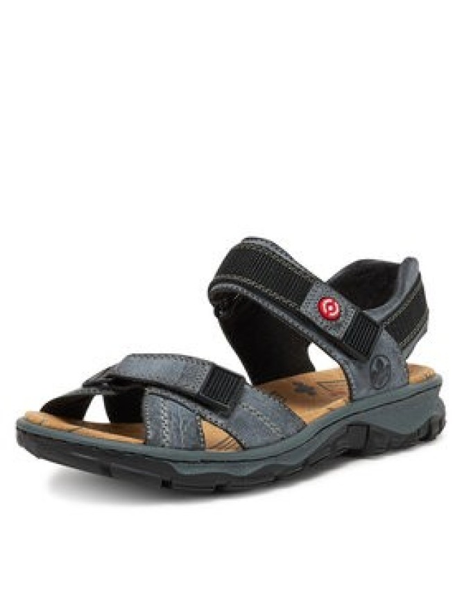Rieker Sandały 68851-14 Niebieski