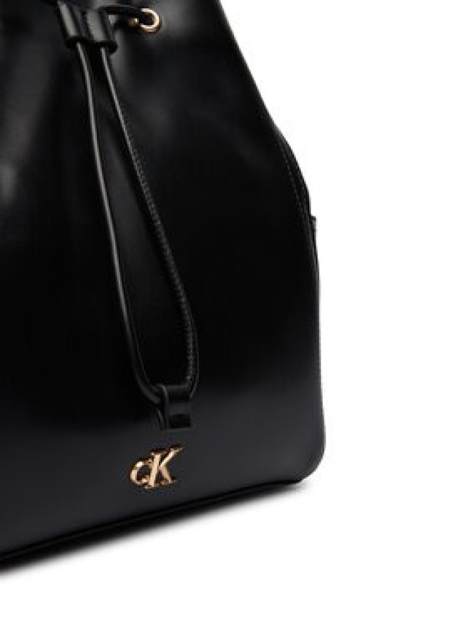 Calvin Klein Plecak Ck Drawstring Backpack LV04F3329G Czarny
