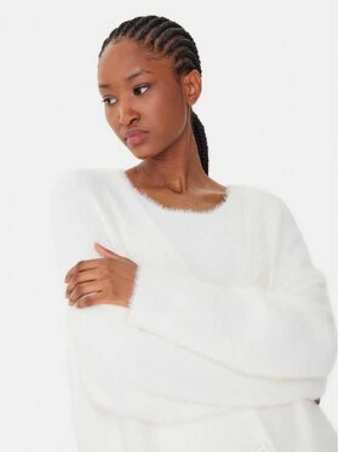 Guess Kardigan O5BR02 Z1282 Écru Relaxed Fit