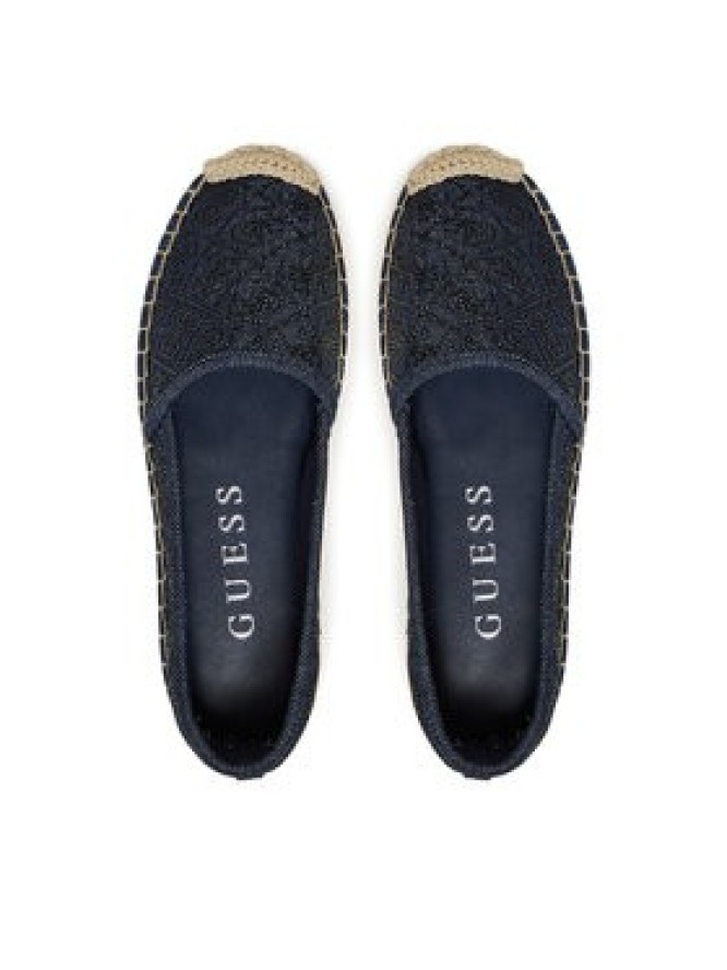Guess Espadryle FLJODY DEN14 Granatowy