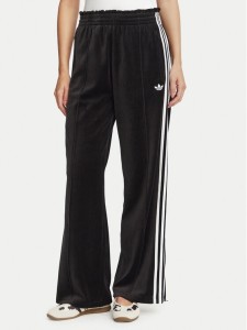 adidas Spodnie dresowe Velour LG4295 Czarny Loose Fit