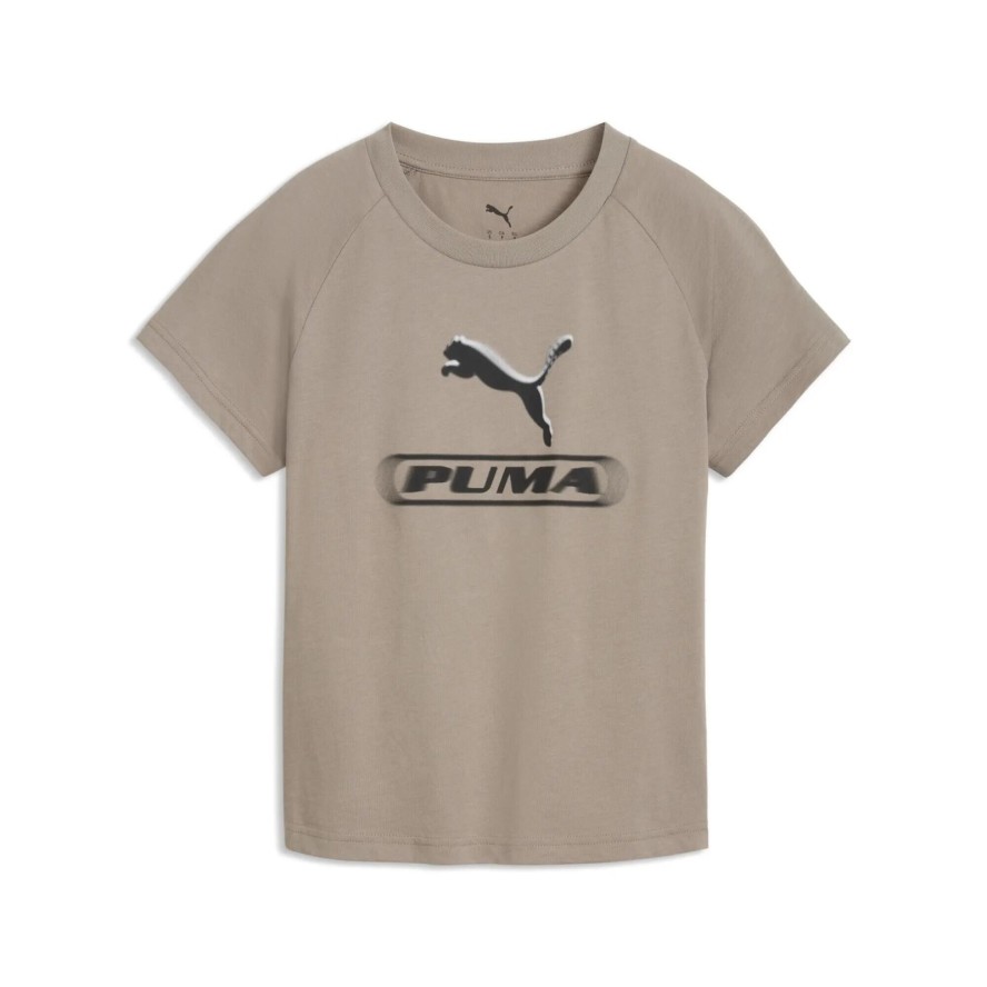 Damska koszulka PUMA Sport Slim Graphic PUMA