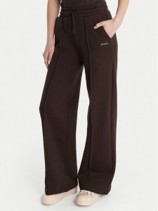 Guess Spodnie dresowe V6RB17 K9V31 Brązowy Regular Fit