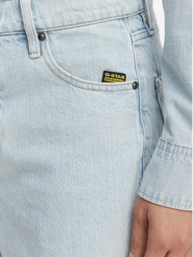 G-Star Raw Szorty jeansowe Jett D28386-E352 Niebieski jasny Regular Fit