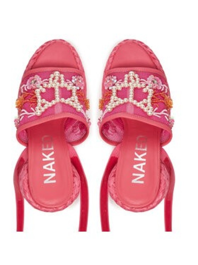 Naked Wolfe Sandały Bluebell Różowy