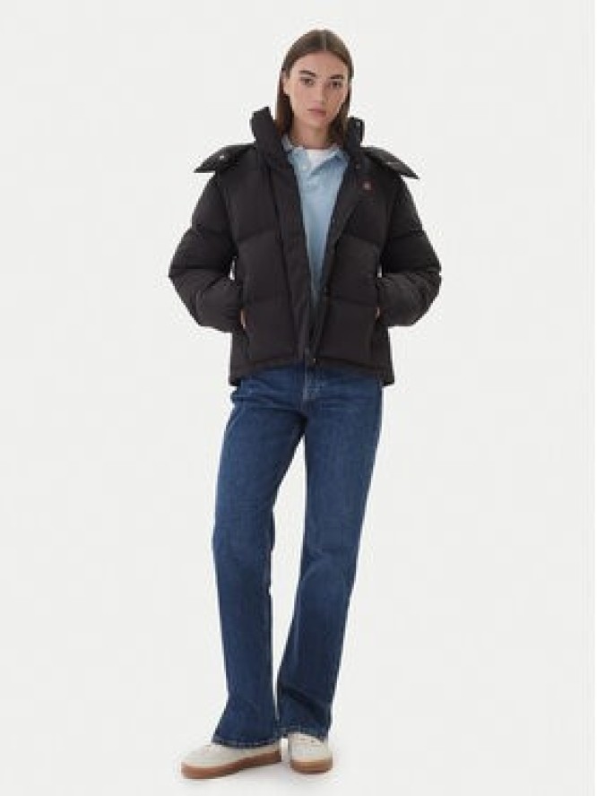 Tommy Jeans Kurtka puchowa DW0DW21623 Czarny Regular Fit