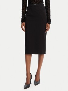 Versace Jeans Couture Spódnica ołówkowa 79HAE807 J0092 Czarny Slim Fit