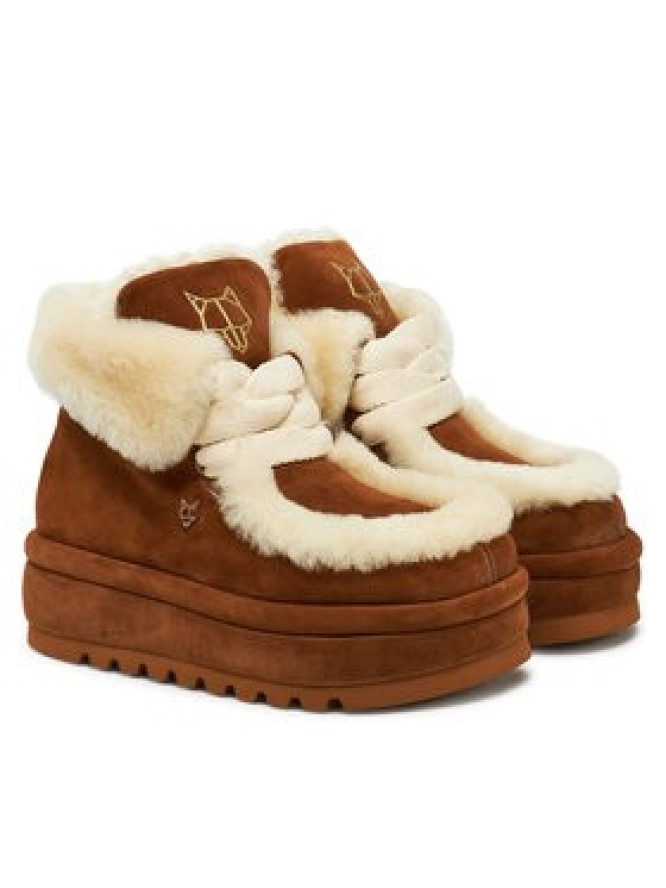 Naked Wolfe Śniegowce Bambi Brązowy