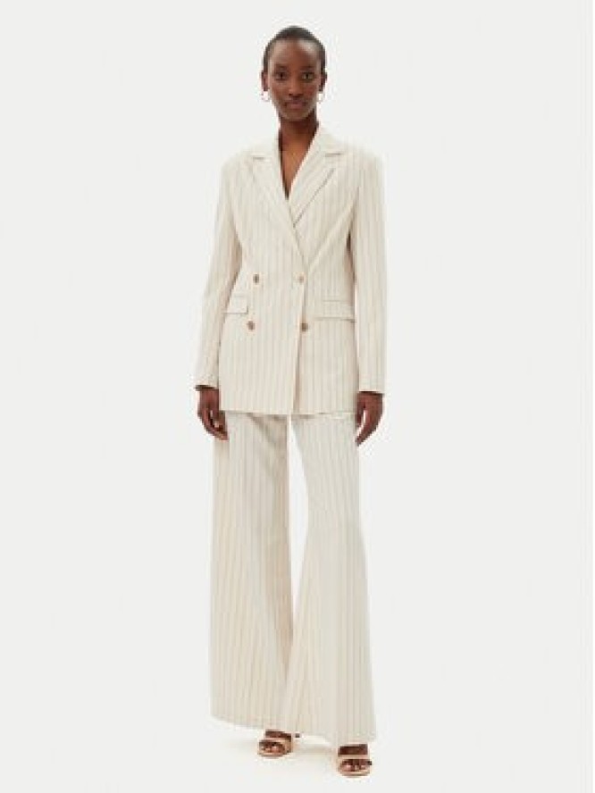 Fracomina Marynarka FR25SJ3003W761D4 Écru Slim Fit