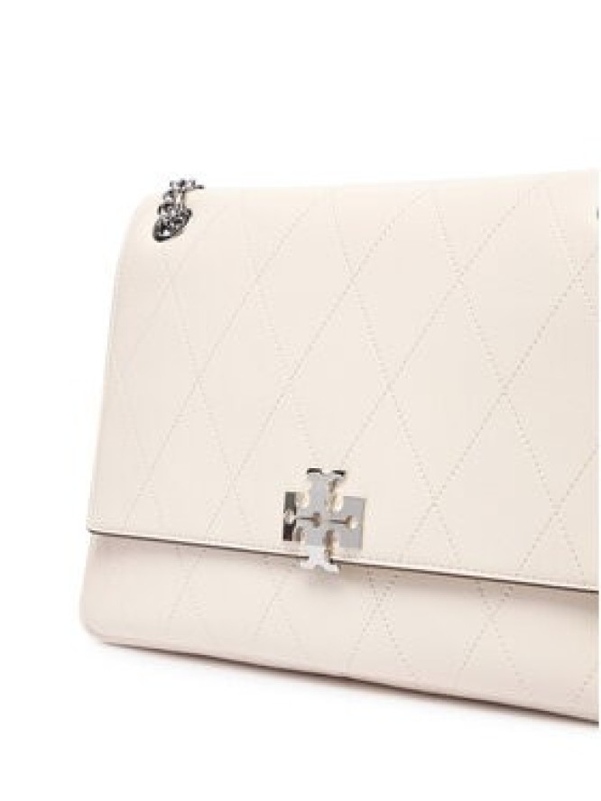 Tory Burch Torebka Charlie Quilted Shoulder Bag 185828 Beżowy
