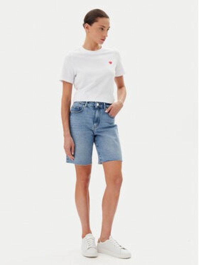 Vero Moda T-Shirt Paulina 10316991 Biały Regular Fit