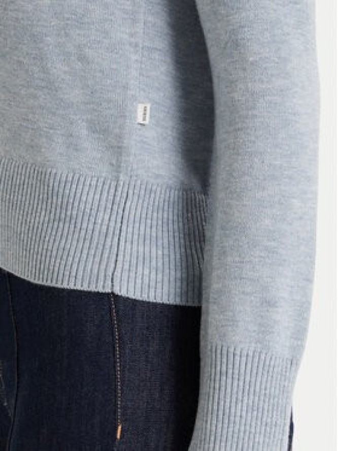 Guess Jeans Sweter W4BR83 Z3HO2 Błękitny Regular Fit