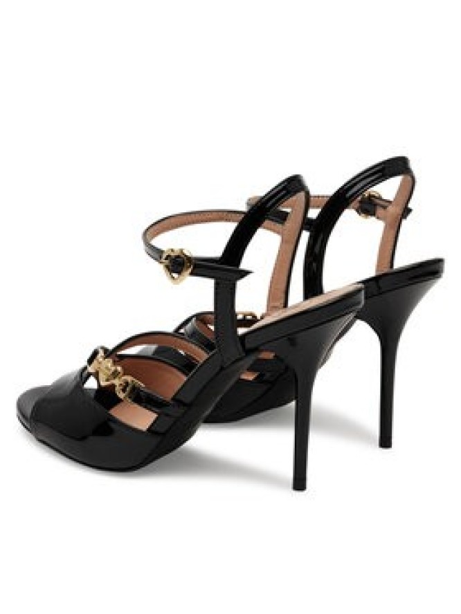 LOVE MOSCHINO Sandały JA16089G1MIH0000 Czarny