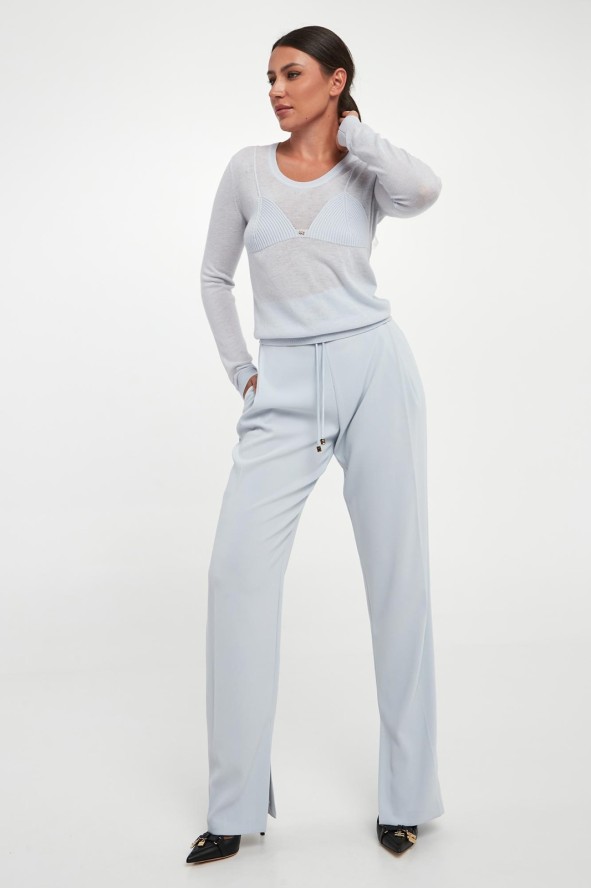 Sweter damski z wełny dziewiczej ELISABETTA FRANCHI