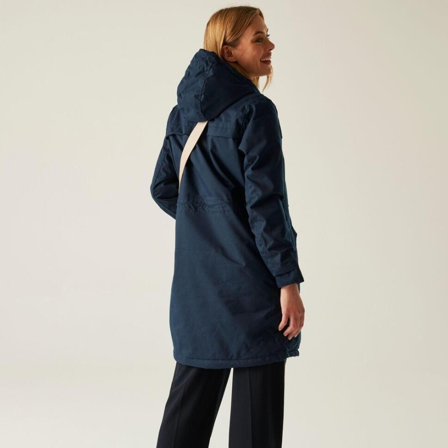 Kurtka przeciwdeszczowa z kapturem damska Regatta Romine II