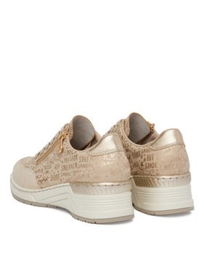 Rieker Sneakersy N4316-62 Beżowy