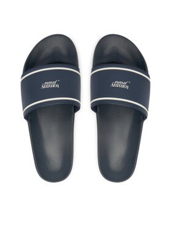 Tommy Jeans Klapki Tjw Poolslides EN0EN02976 Granatowy