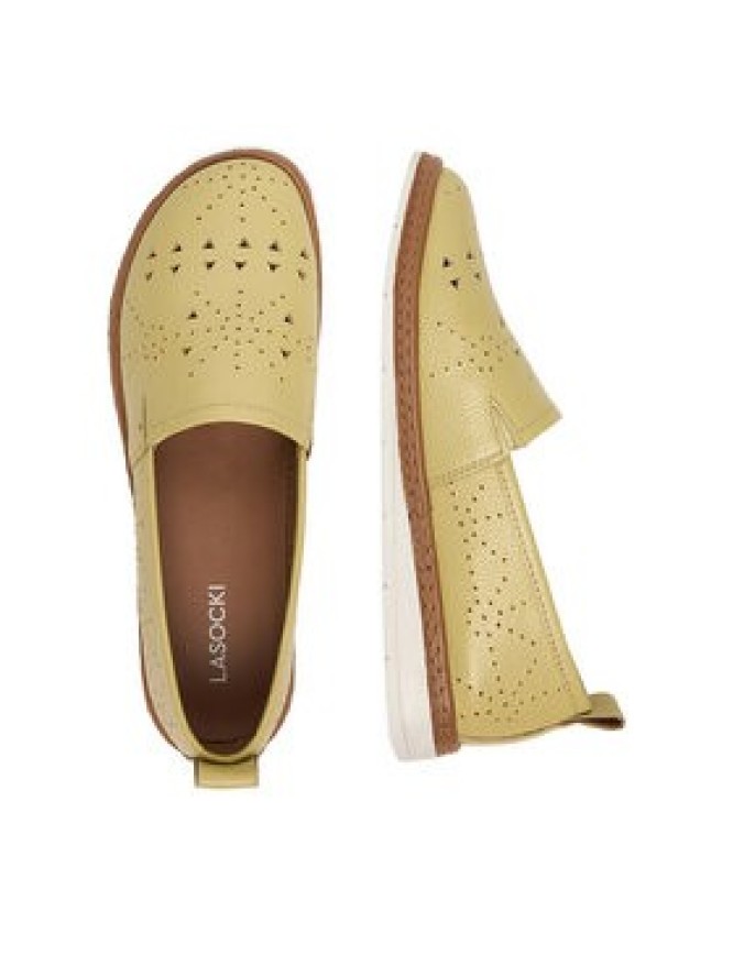 Lasocki Półbuty CEO-WI23-LYLA-02 Żółty