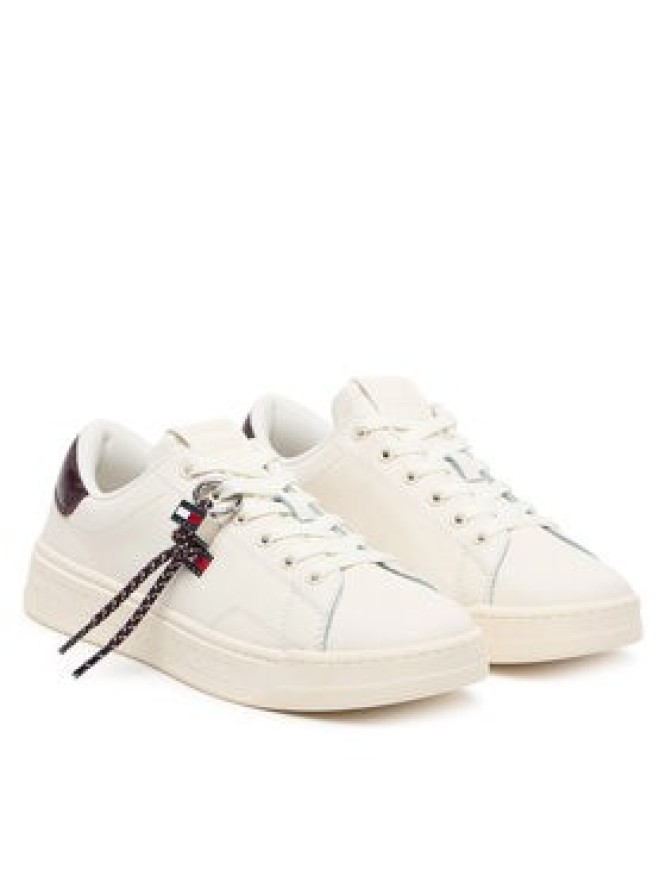 Tommy Jeans Sneakersy Tjw Logo Sneaker EN0EN03129 Biały