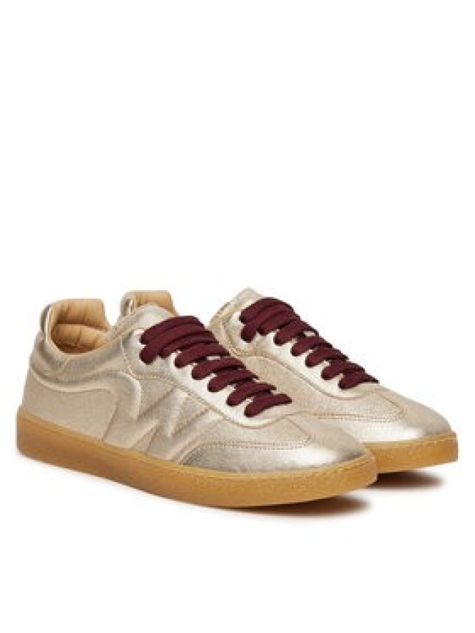 Weekend Max Mara Sneakersy 2515761035600 Złoty