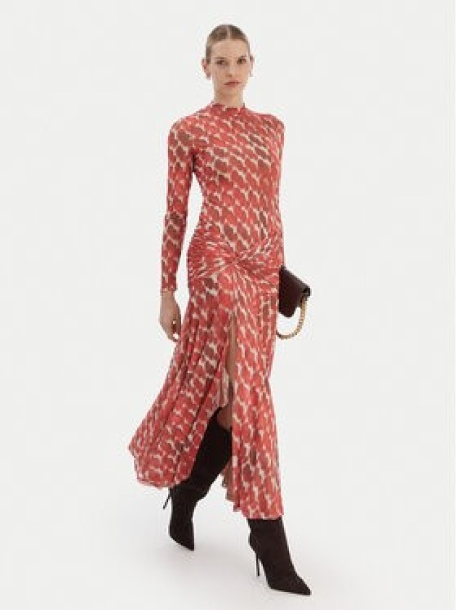 Bardot Sukienka codzienna Lea 58853DB9 Czerwony Slim Fit