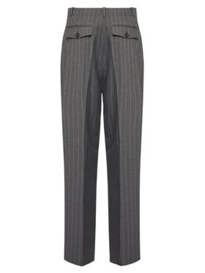 Tommy Hilfiger Spodnie materiałowe WW0WW47550 Szary Wide Leg