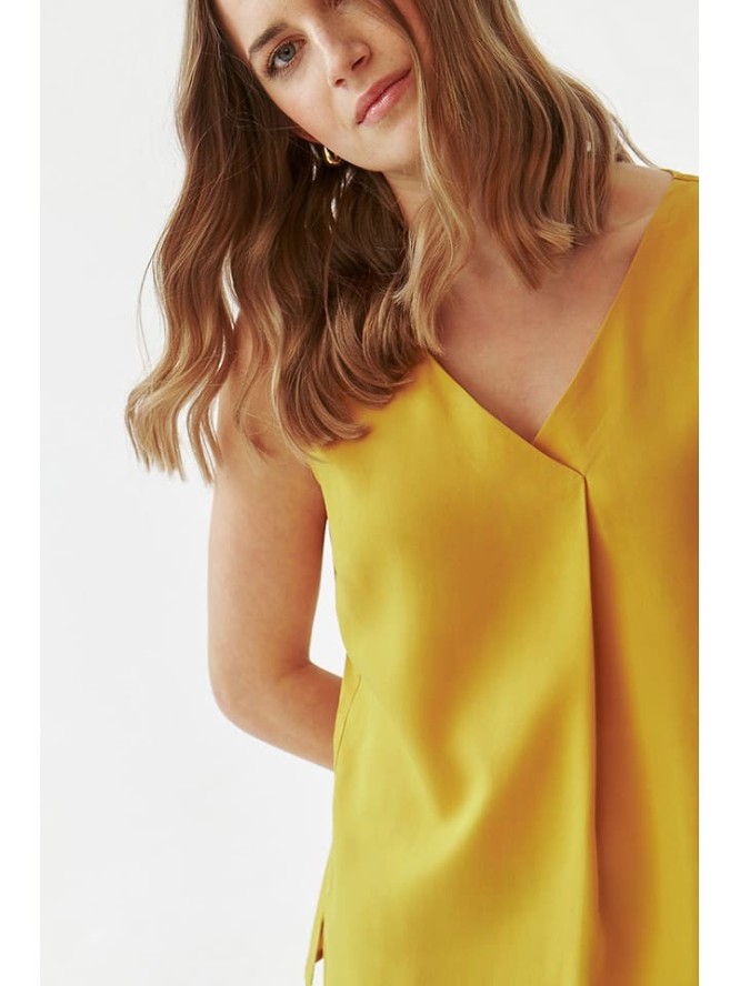 TATUUM Bluzka w kolorze żółtym rozmiar: 46