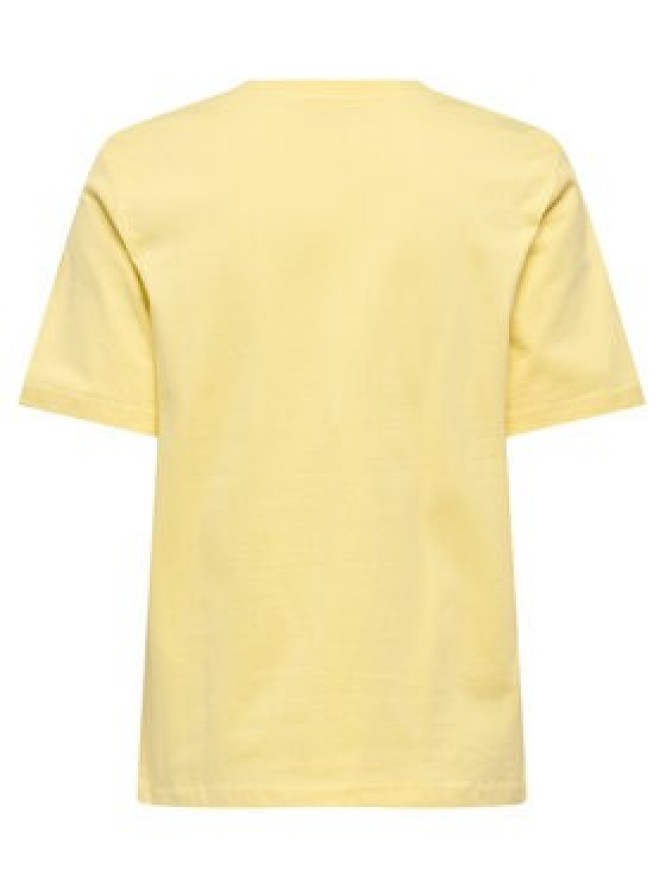 ONLY T-Shirt Freja 15367970 Żółty Regular Fit