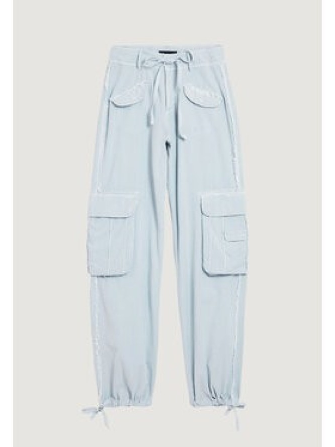 Desigual Spodnie materiałowe 26SWPW25 Niebieski Regular Fit