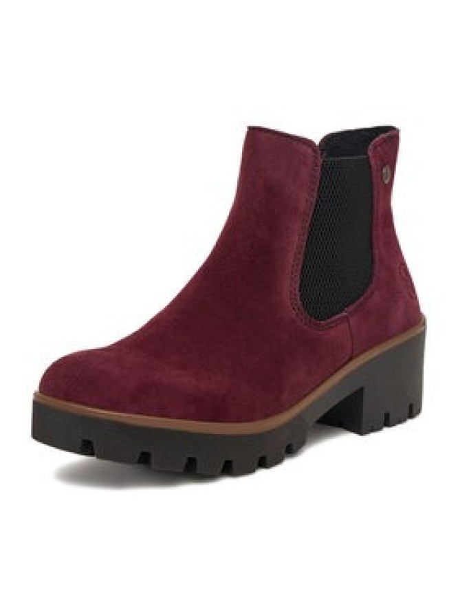 Rieker Botki CEO-79265-30 Bordowy
