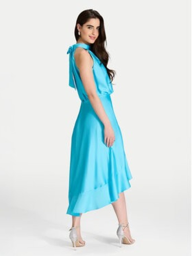 Swing Sukienka koktajlowa 5AH04500 Niebieski Regular Fit