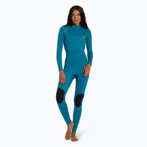 Pianka do pływania damska Billabong 3/2 mm Foil Back Zip marine