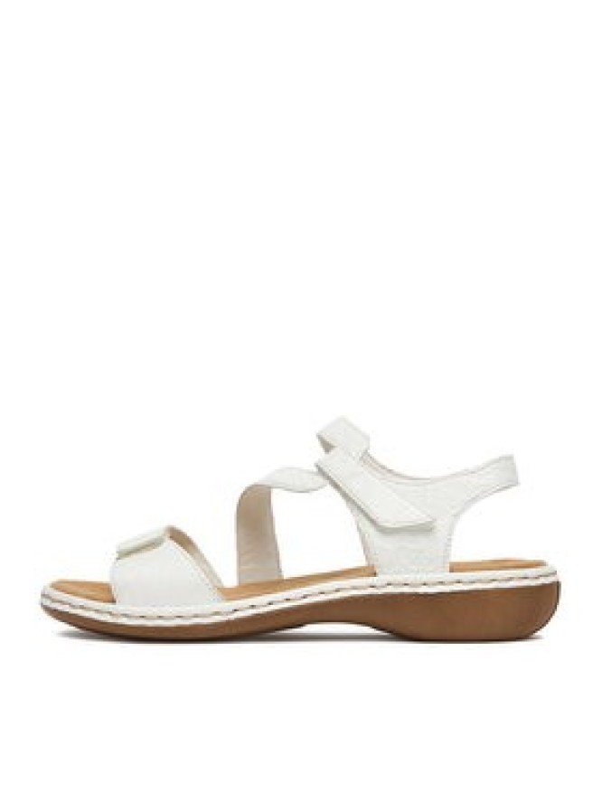 Rieker Sandały CEO-659C7-80 Biały