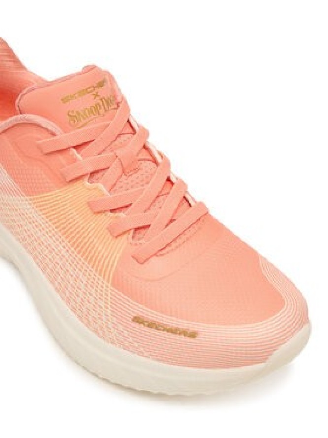 Skechers Sneakersy Snoop Dogg: Snoop Ace - Cyber Walker 186025/ORG Różowy