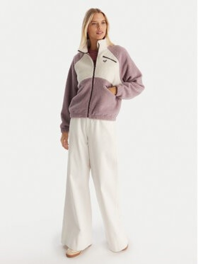Roxy Polar Waves Of Warmth ERJPF03242 Fioletowy Regular Fit
