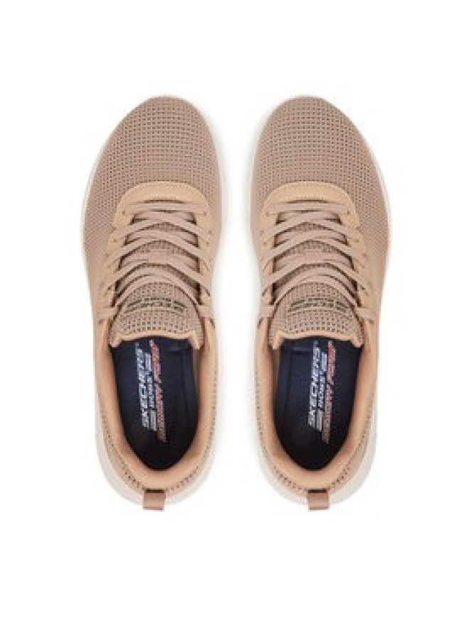 Skechers Sneakersy Bobs B Flex-Visionary Essence 117346/TAN Brązowy